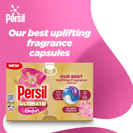 Persil Ultimate Pods w/Touch Of Comfort 24w