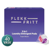 Flekkfritt 3 i 1 Vaskemiddel Pods Triple Bloom 40 stk