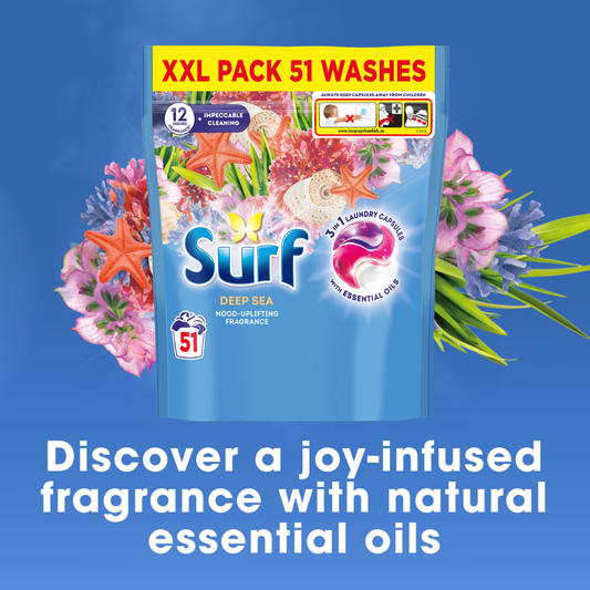 Surf 3in1 Capsules Deep Sea 51w