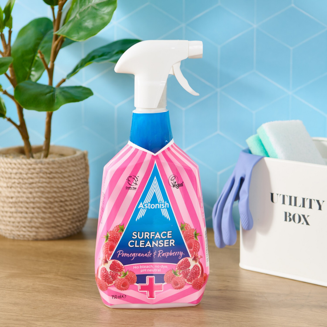 Astonish Surface Cleanser Spray Pomegranate & Raspberry 750ml