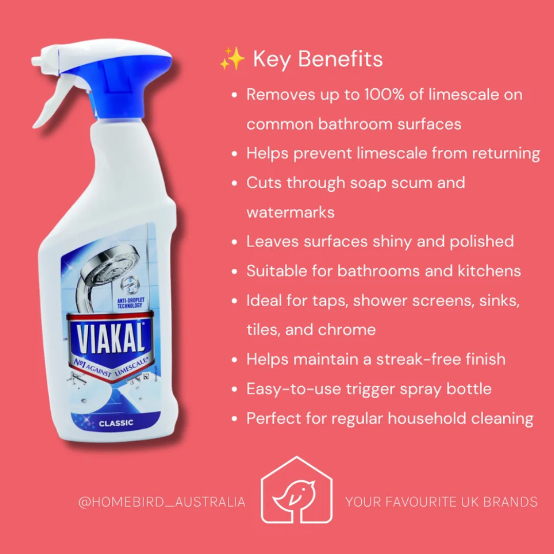 Viakal Classic Limescale Remover Spray 500ml
