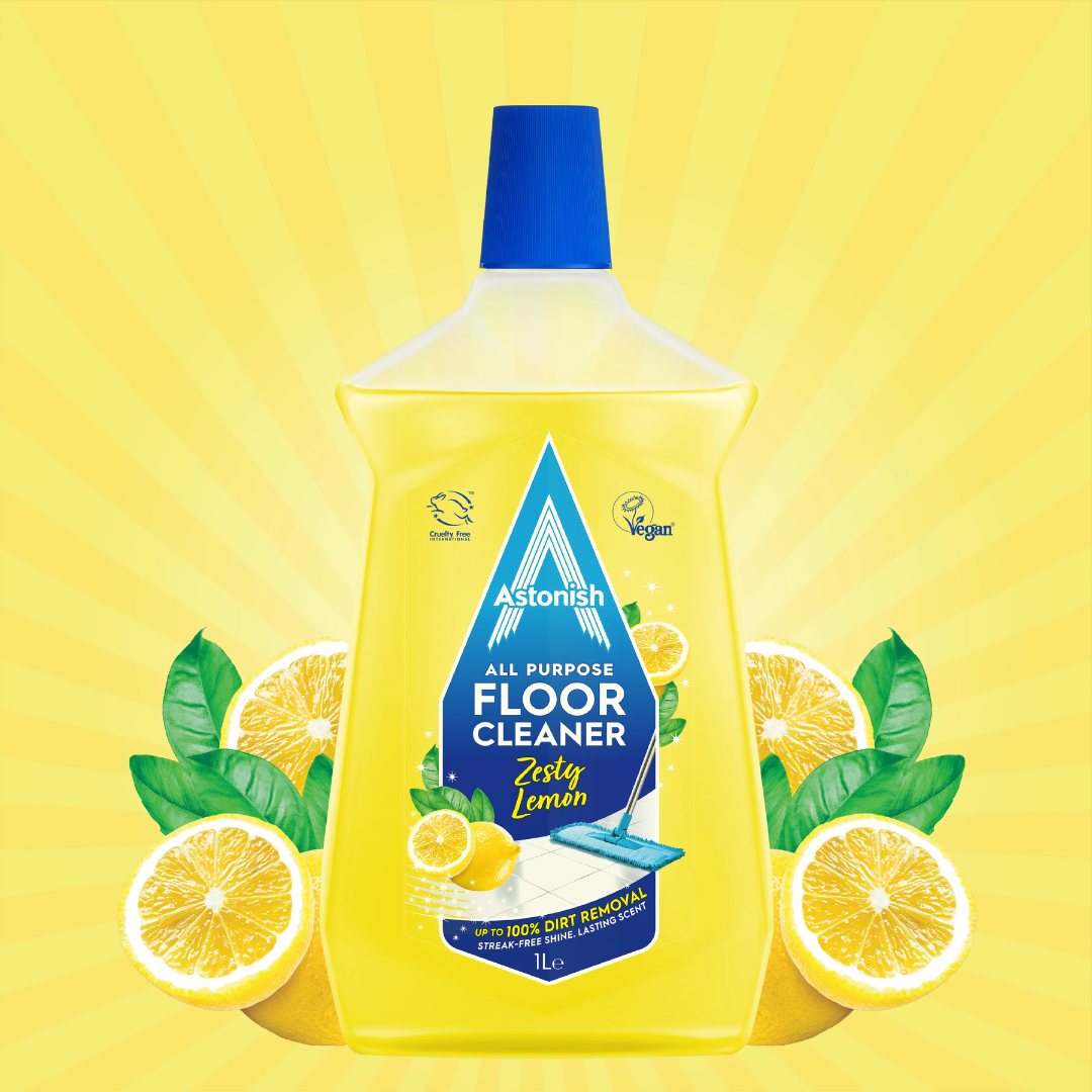 Astonish Floor Cleaner Zesty Lemon 1L