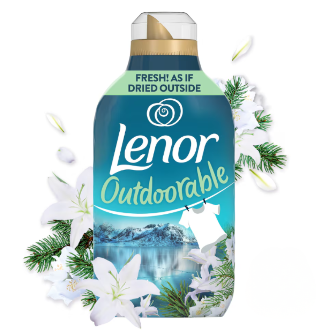 Lenor Tøymykner Outdoorable Nordic Solstice 45w 630ml