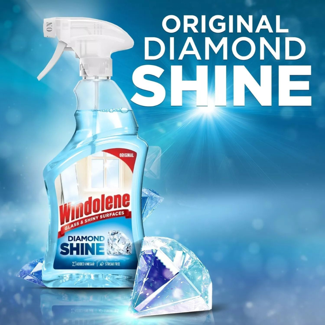 Windolene Diamond Shine Glass Cleaner Spray 750ml