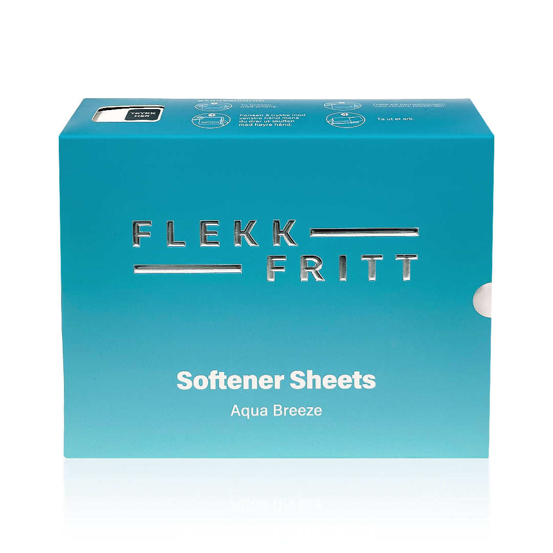 Tøymyknerark som gir klærne en frisk havbris-duft – Flekkfritt Aqua Breeze