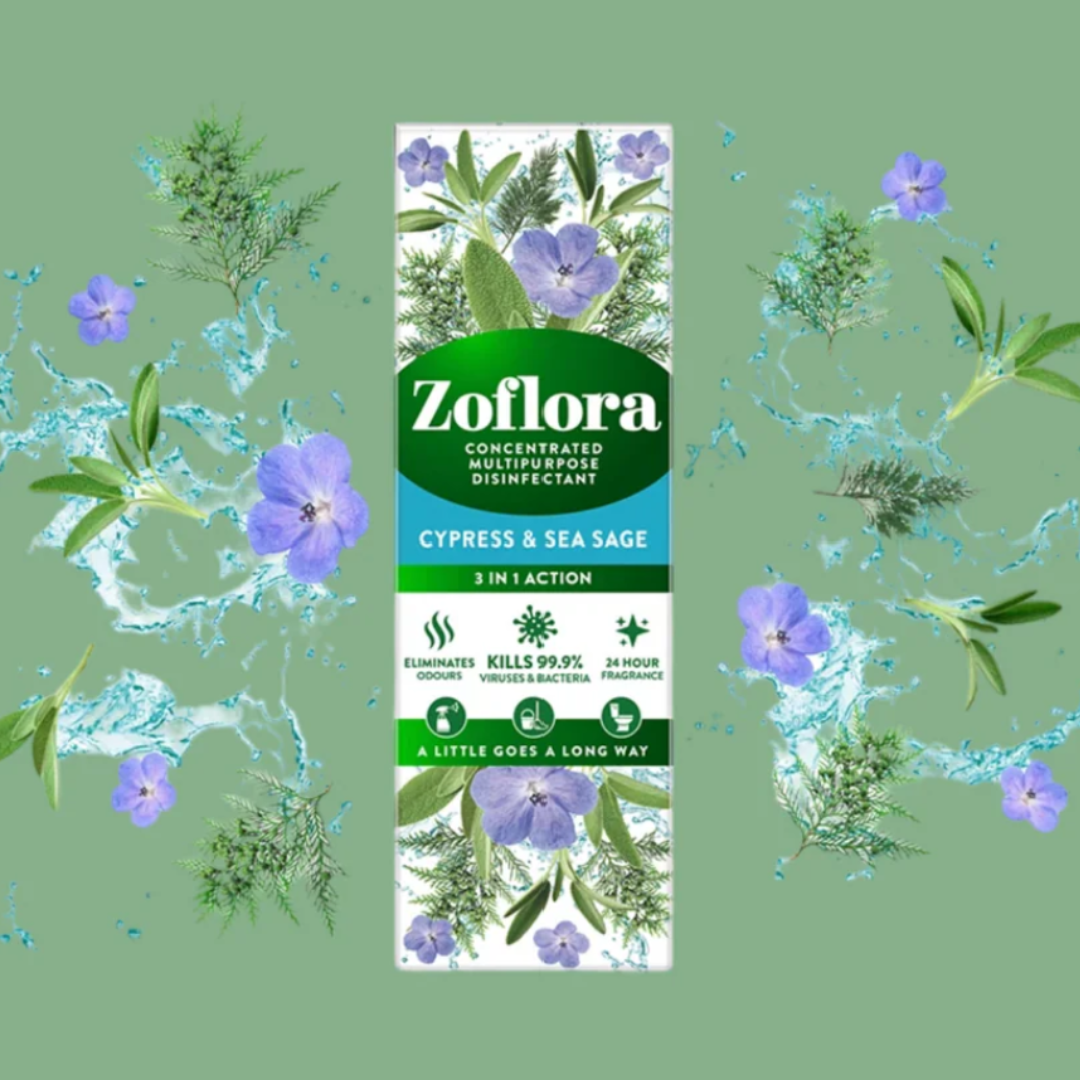 Zoflora Concentrated Multipurpose Cleaner 120ml Div.Typer