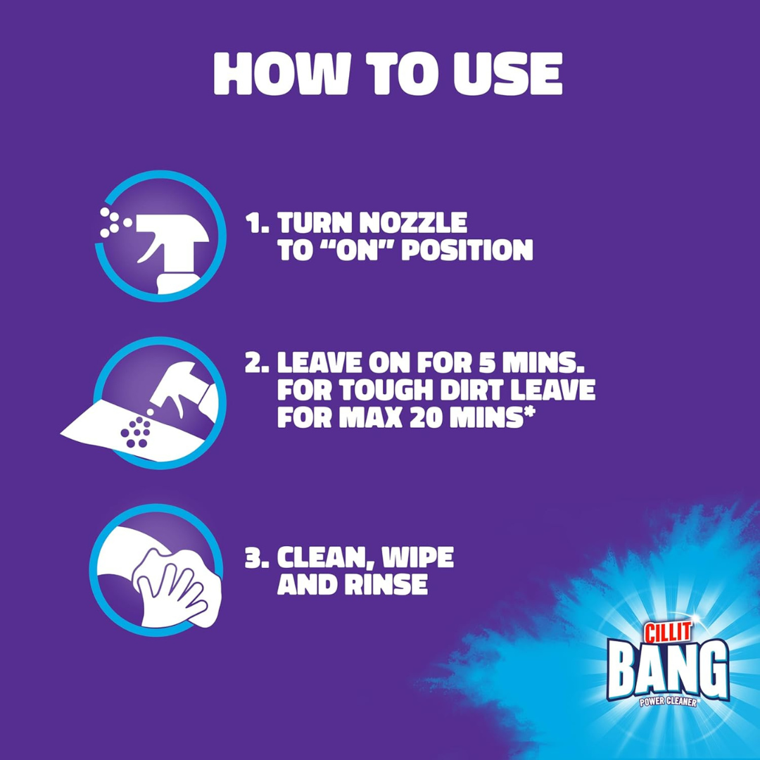 Cillit Bang Expert Grime & Shine Spray 750ml