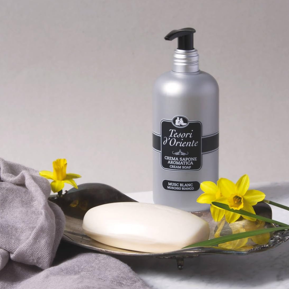 Tesori d'Oriente Muschio Bianco Kremhåndsåpe 300ml