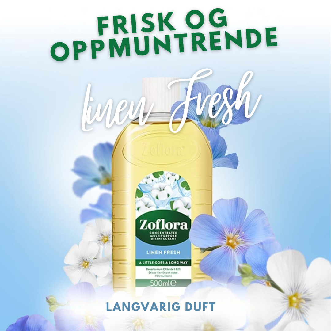 Zoflora Concentrated Cleaner Linen Fresh 500ml
