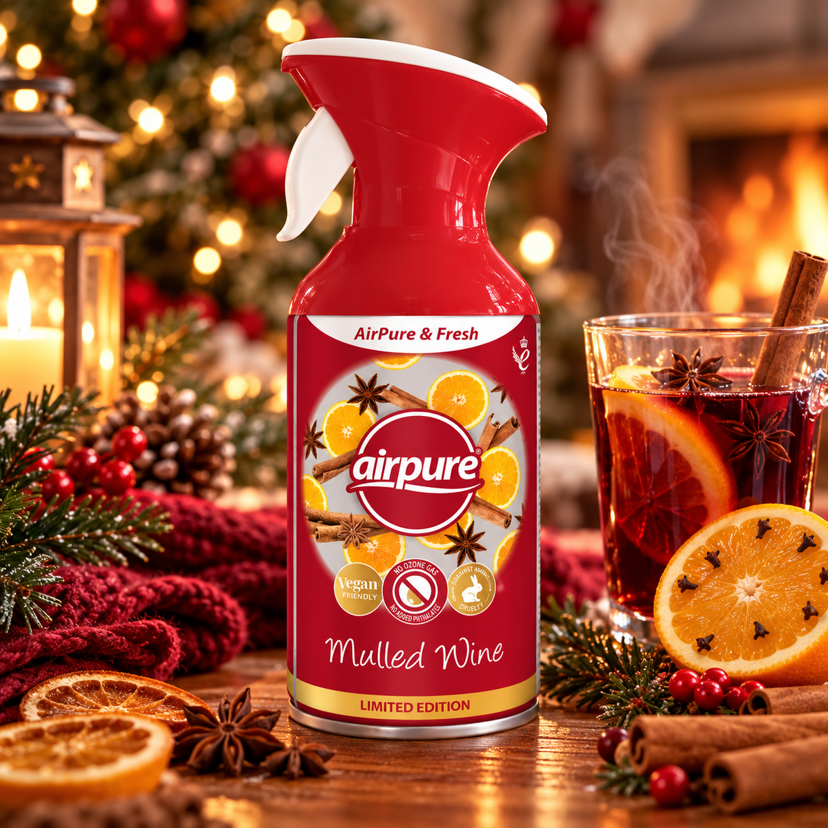 Airpure Air Freshener Mulled Wine 250ml