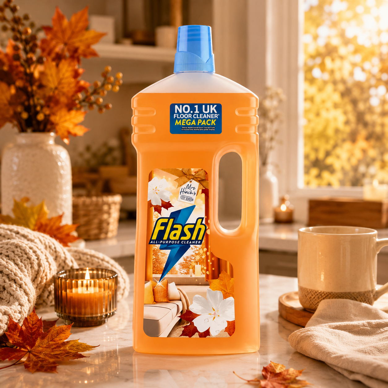 Flash All Purpose Cleaner Mrs.Hinch's Cozy Season 1.5L
