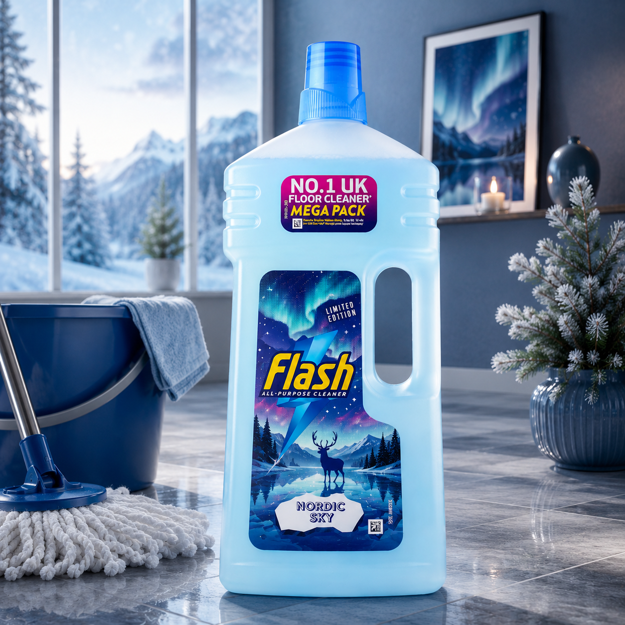 Flash All Purpose Cleaner Nordic Sky 1.5L