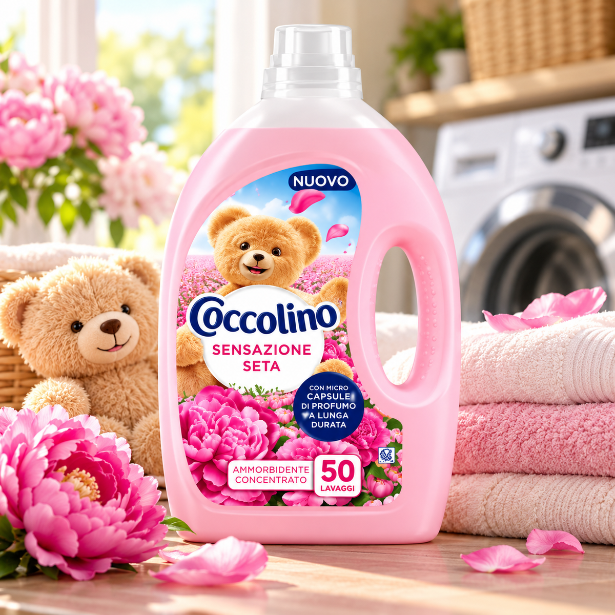 Coccolino Fabric Softener Sensazione Seta 3L 50w