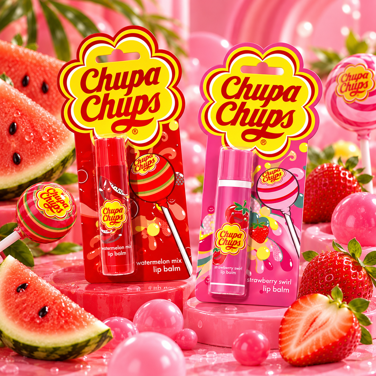 Chupa Chups Lip Balm Div.Typer