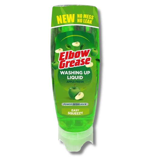 Elbow Grease Easy Squeezy Washing Up Liquid Apple Fresh 450ml