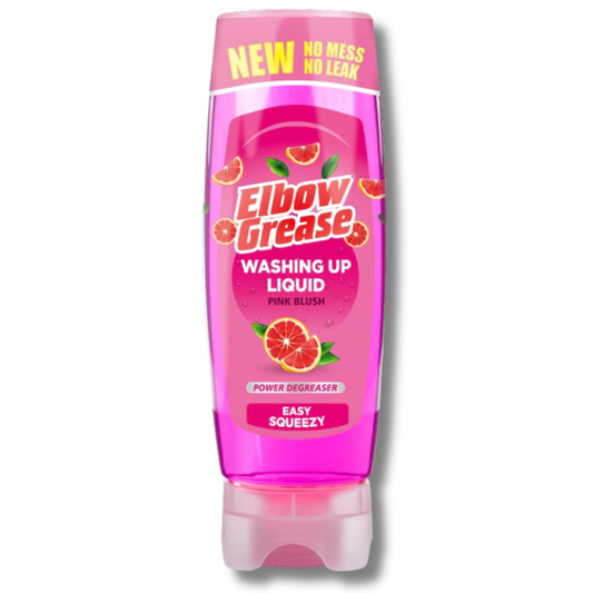 Elbow Grease Easy Squeezy Washing Up Liquid Pink Blush 450ml
