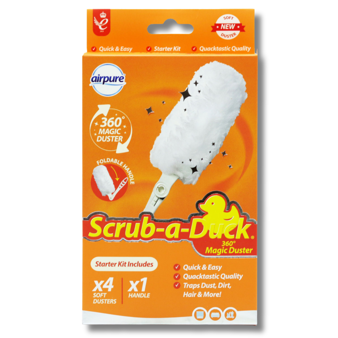 Airpure Scrub-a-Duck 360° Magic Duster 4pk