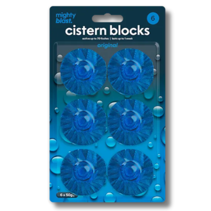 Mighty Blast Cistern Blocks 6pk