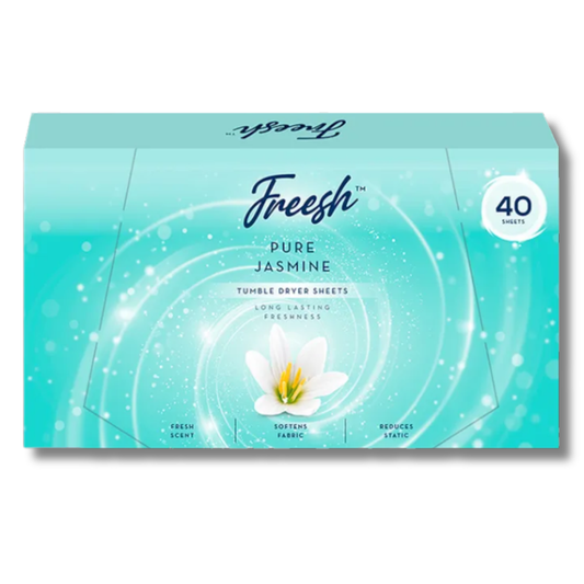 Freesh Jasmine Tumble Dryer Sheets 40pk