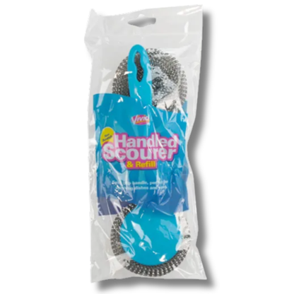 Vivid Handled Scourer & Refill