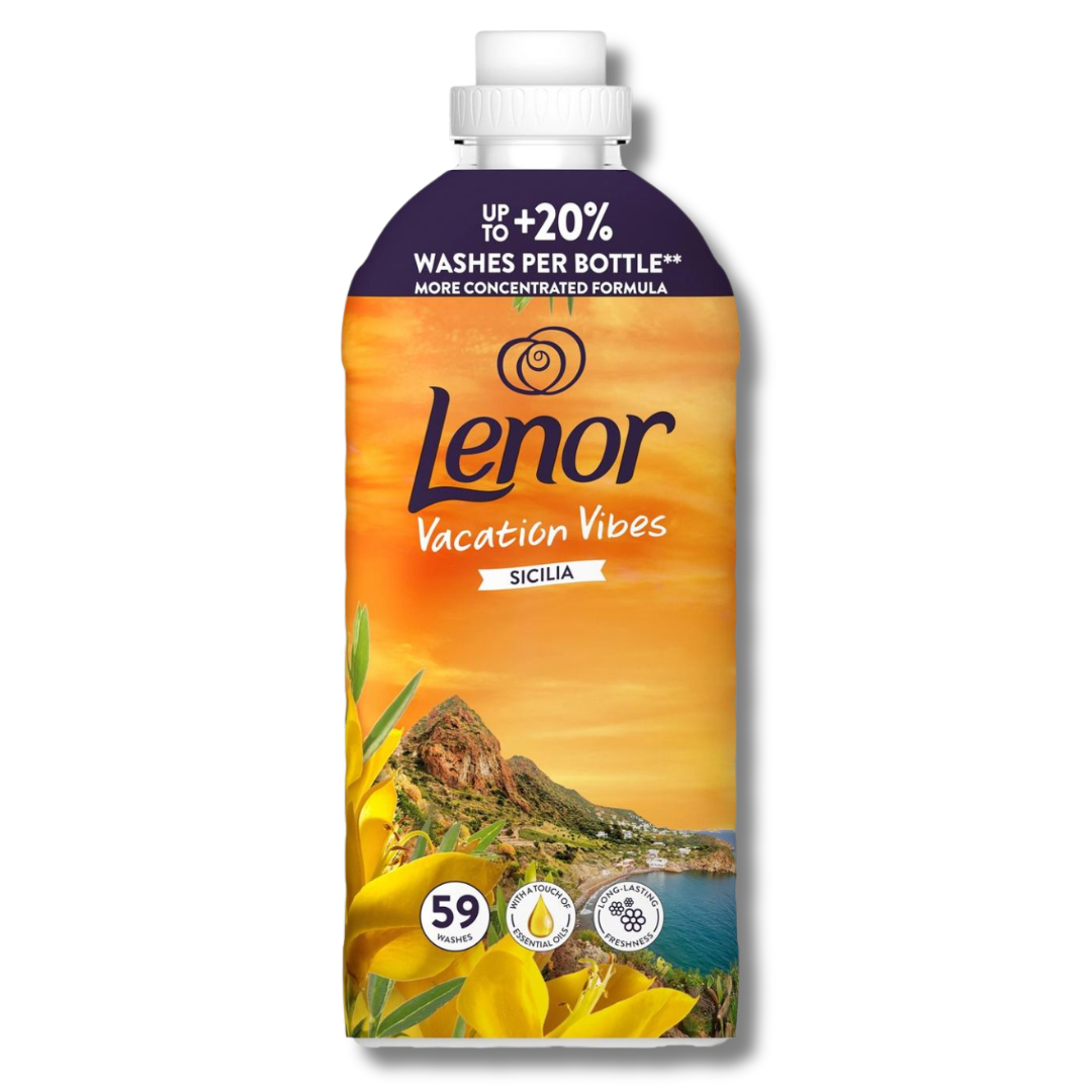 Lenor Fabric Softener Vacation Vibes Sicilia 59w 1,24L