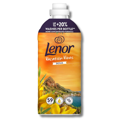 Lenor Fabric Softener Vacation Vibes Sicilia 59w 1,24L