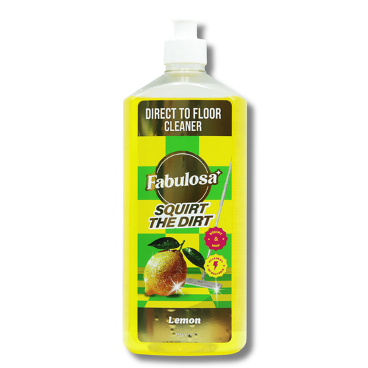 Fabulosa Floor Cleaner Squirt The Dirt Lemon 750ml