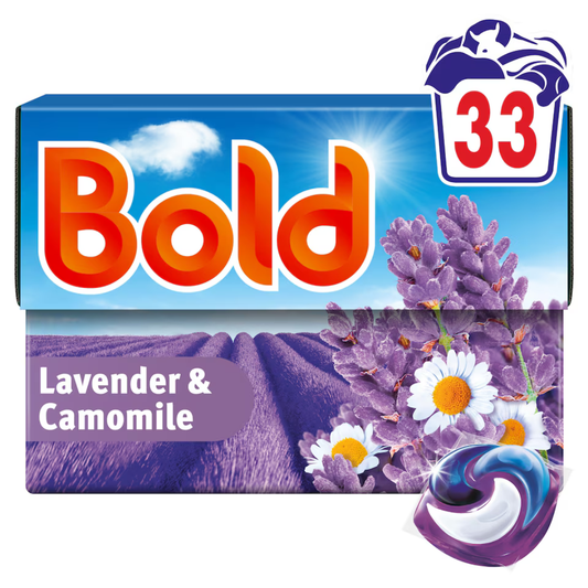 Bold 2in1 Laundry Pods Lavender & Camomile 33w