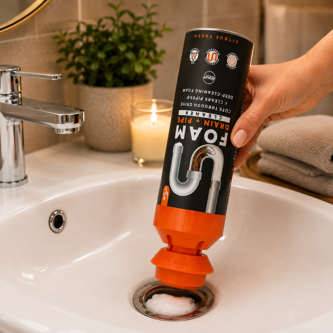 Airpure Foam Drain & Pipe Cleaner Citrus Fresh 400ml