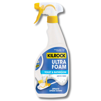 Kilrock Ultra Foam Toilet & Bathroom Spray 750ml