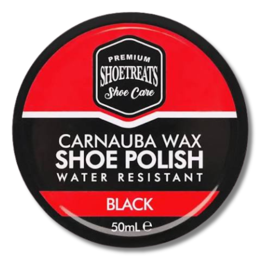 Premium Shoetreats Shoe Care Black Shoe Polish 50ml