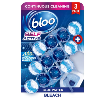 Bloo Colour Selv Active Toilet Rim Block Bleach 3x50g