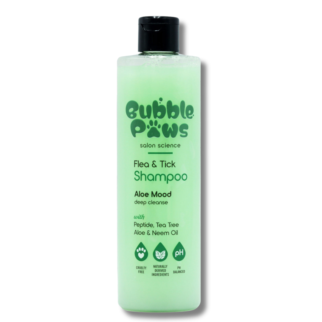 Bubble Paws Flea & Tick Shampoo 415ml