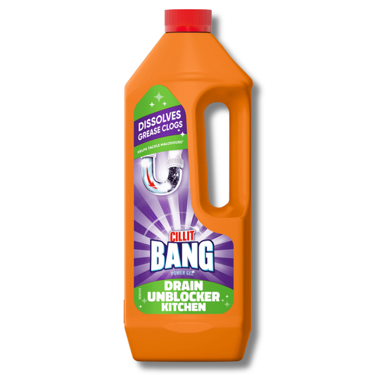 Cillit Bang Power Gel Drain Unblocker Kitchen 1L