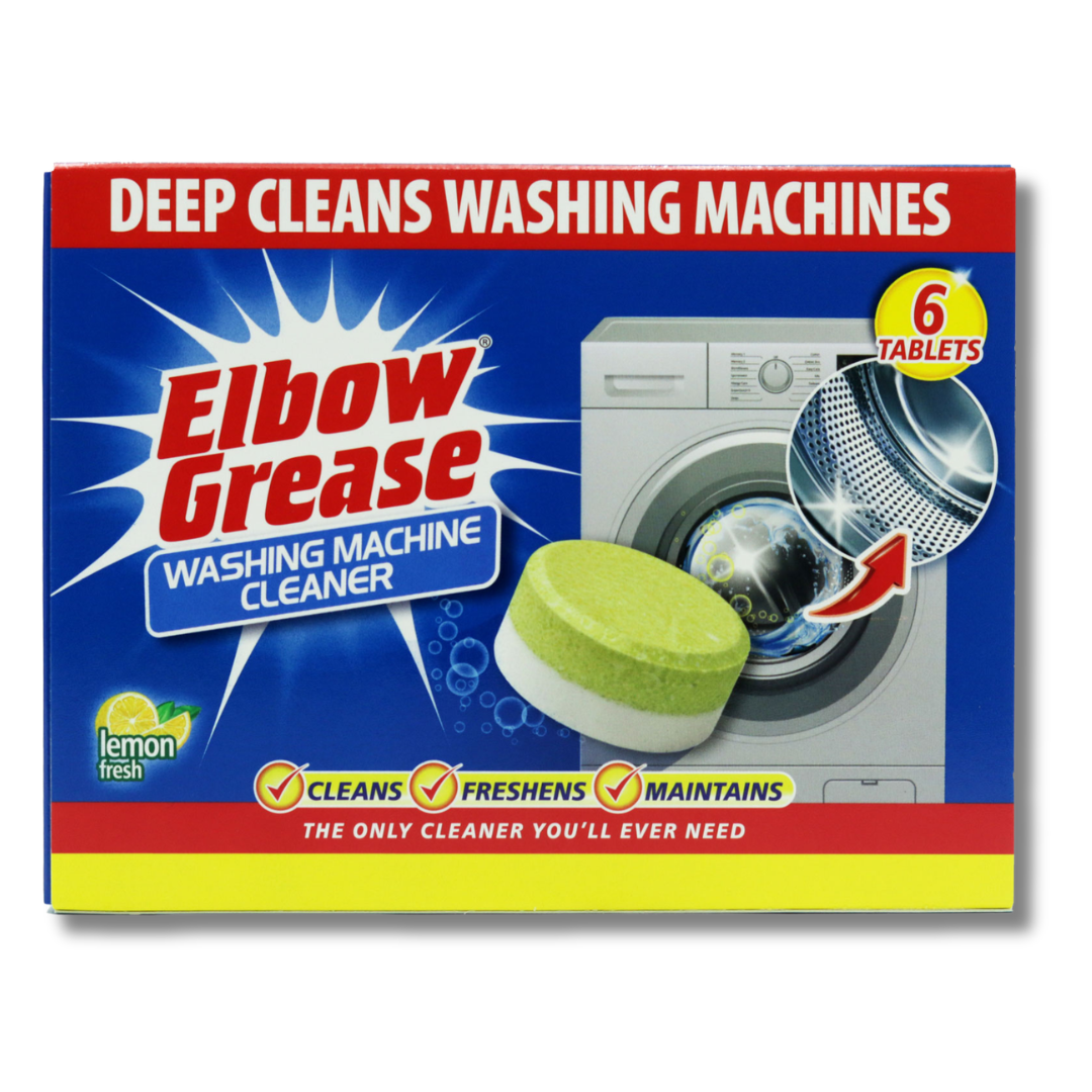 Elbow Grease Washing Machine Cleaner Tablets 6x30g