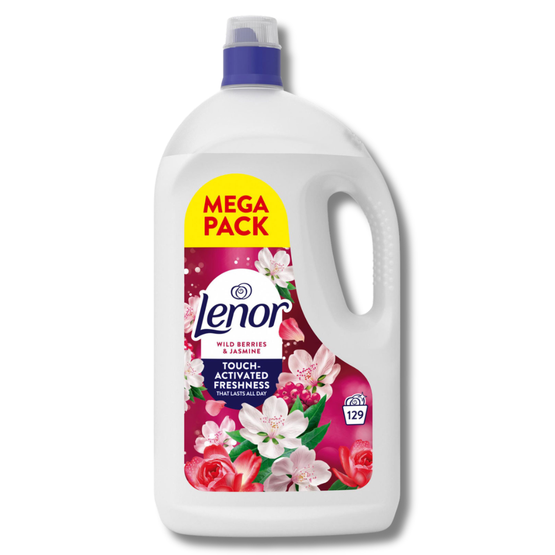 Lenor Fabric Conditioner Wild Berries & Jasmine 3,999L 129w