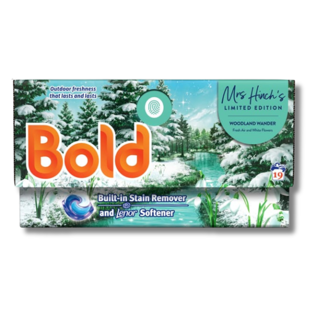 Bold 2 in 1 Pods Mrs.Hinch's Woodland Wander Limited Edition 19w