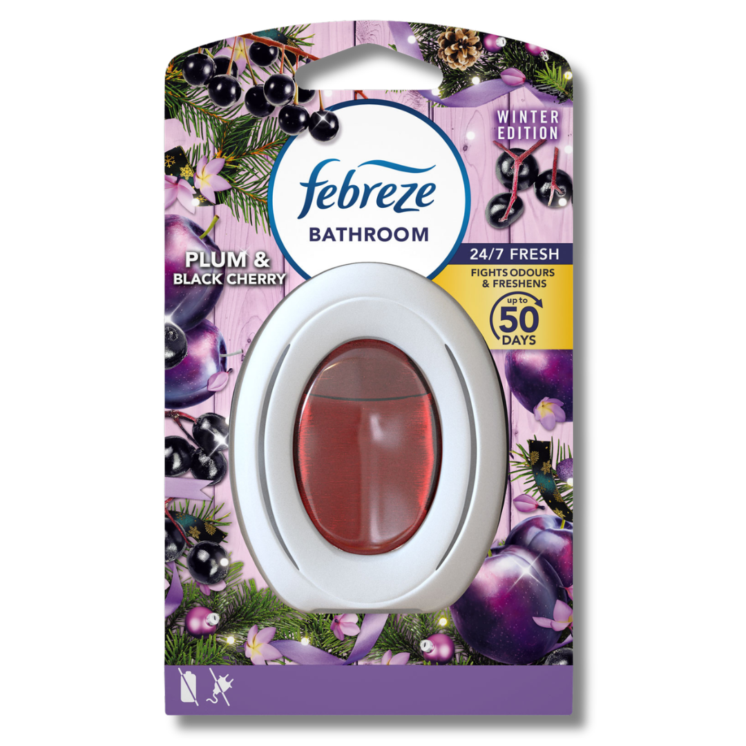 Febreze Bathroom Air Freshener Plum & Black Cherry 7,5ml