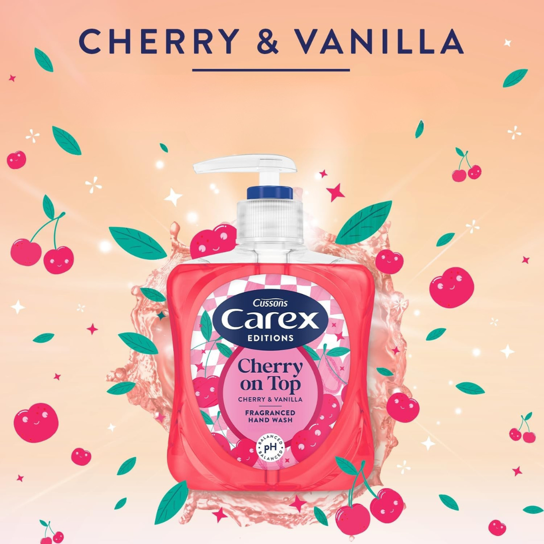 Carex Hand Wash Cherry On Top 250ml