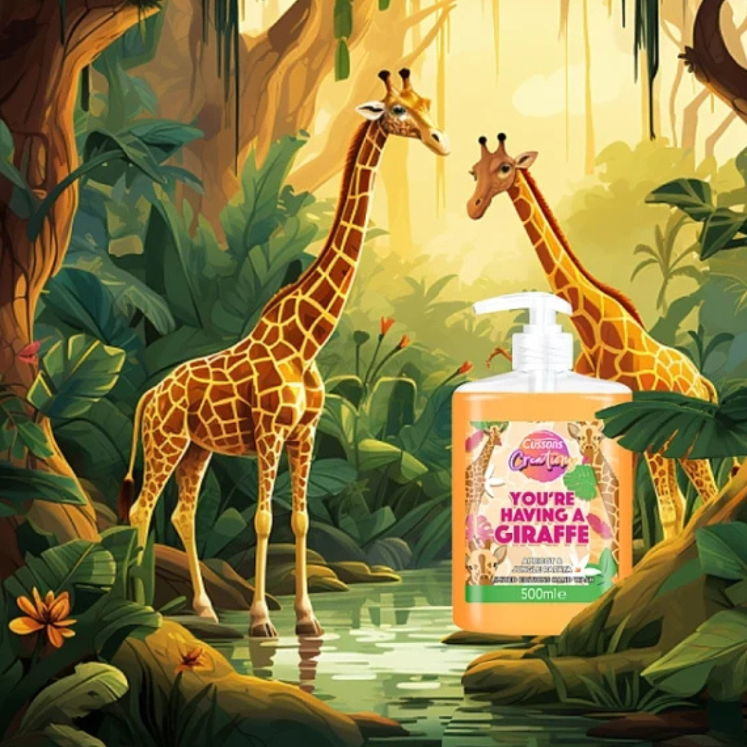 Cussons Creations Hand Wash You're Having A Giraffe 500ml