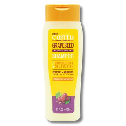 Cantu Shampoo Grapeseed Oil & Shea Butter 400ml