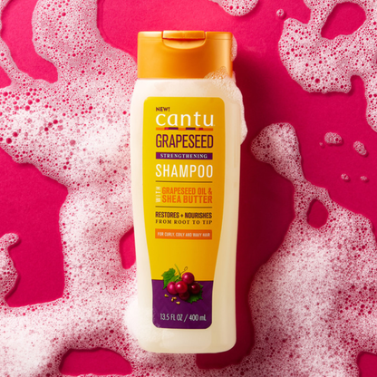 Cantu Shampoo Grapeseed Oil & Shea Butter 400ml