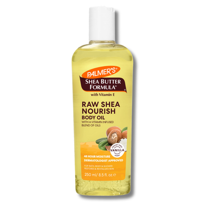 Palmer’s Shea Butter Formula Raw Shea Nourish Body Oil Vanilla 250ml