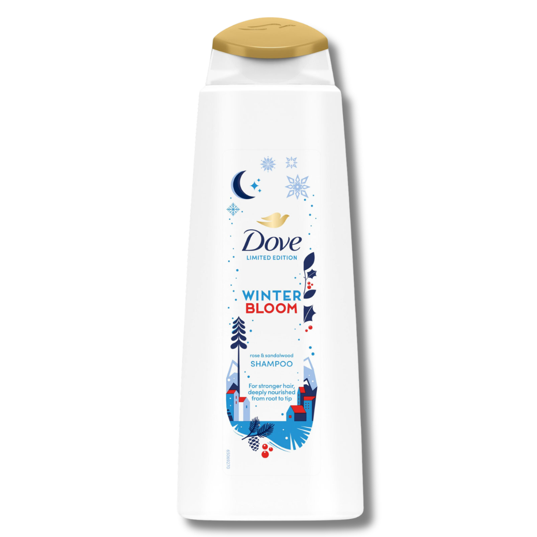 Dove Winter Bloom Rose & Sandalwood Shampoo 400ml