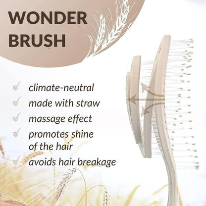 CS Beauty Eco Friendly Detangle Brush Div.Farger