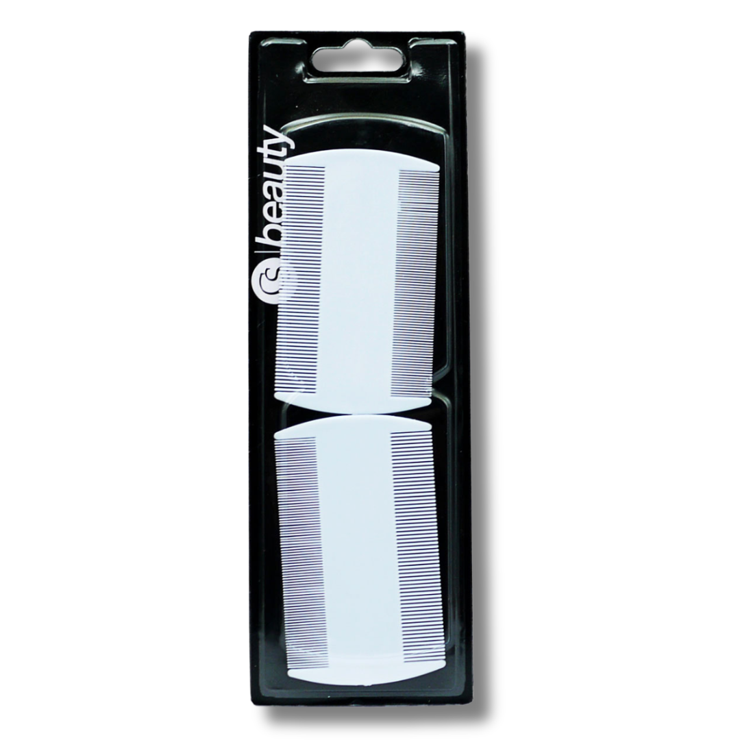 CS Beauty Nit Combs 2pk