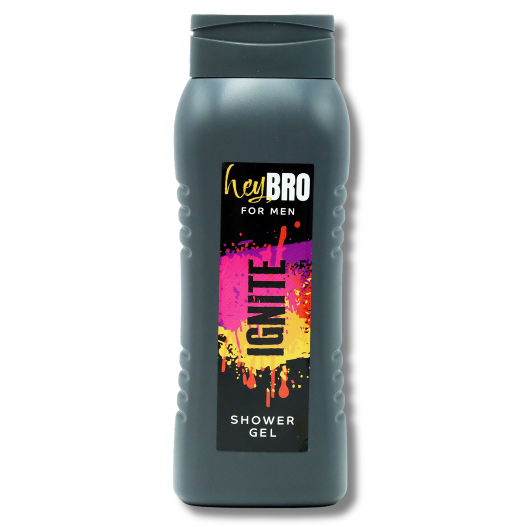 Hey Bro Ignite Shower Gel For Men 400ml