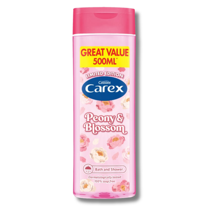 Carex Peony & Blossom Bath & Shower Gel 500ml