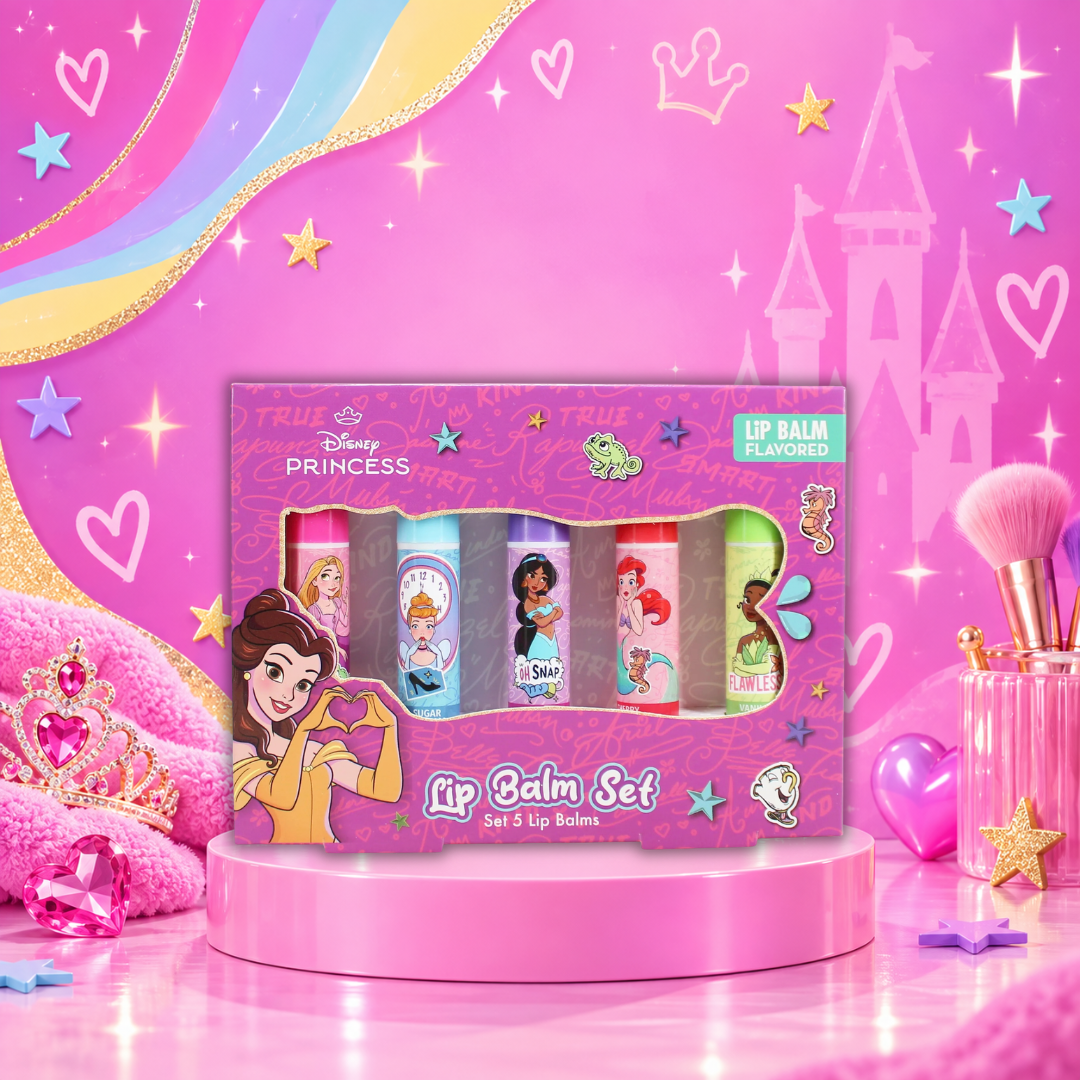 Disney Princess Lip Balm Set  5×4g