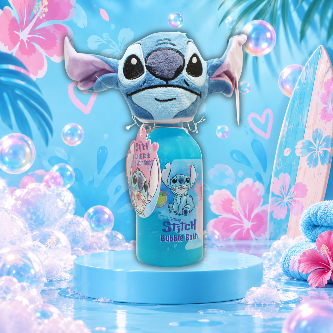 Stitch Bubble Bath & Wash Buddy 300ml